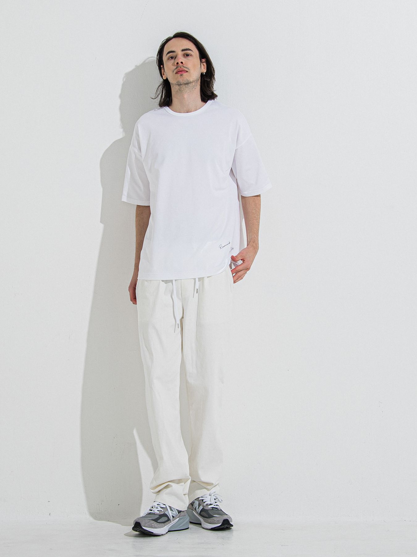 【予約品 】YOAKE PHOTO OVER TEE /  フォトオーバーサイズTシャツ / ホワイト