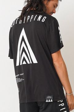 EGO TRIPPING TRAINING TEE スポーツウェア / 05:BK×WH 【EGO TRIPPING】