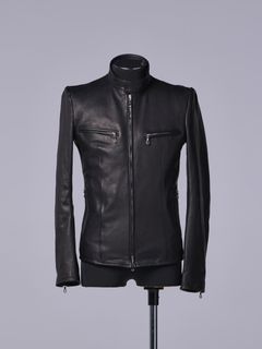《予約品11月4日 》 SingleRiders / ライダースジャケット / ブラック
