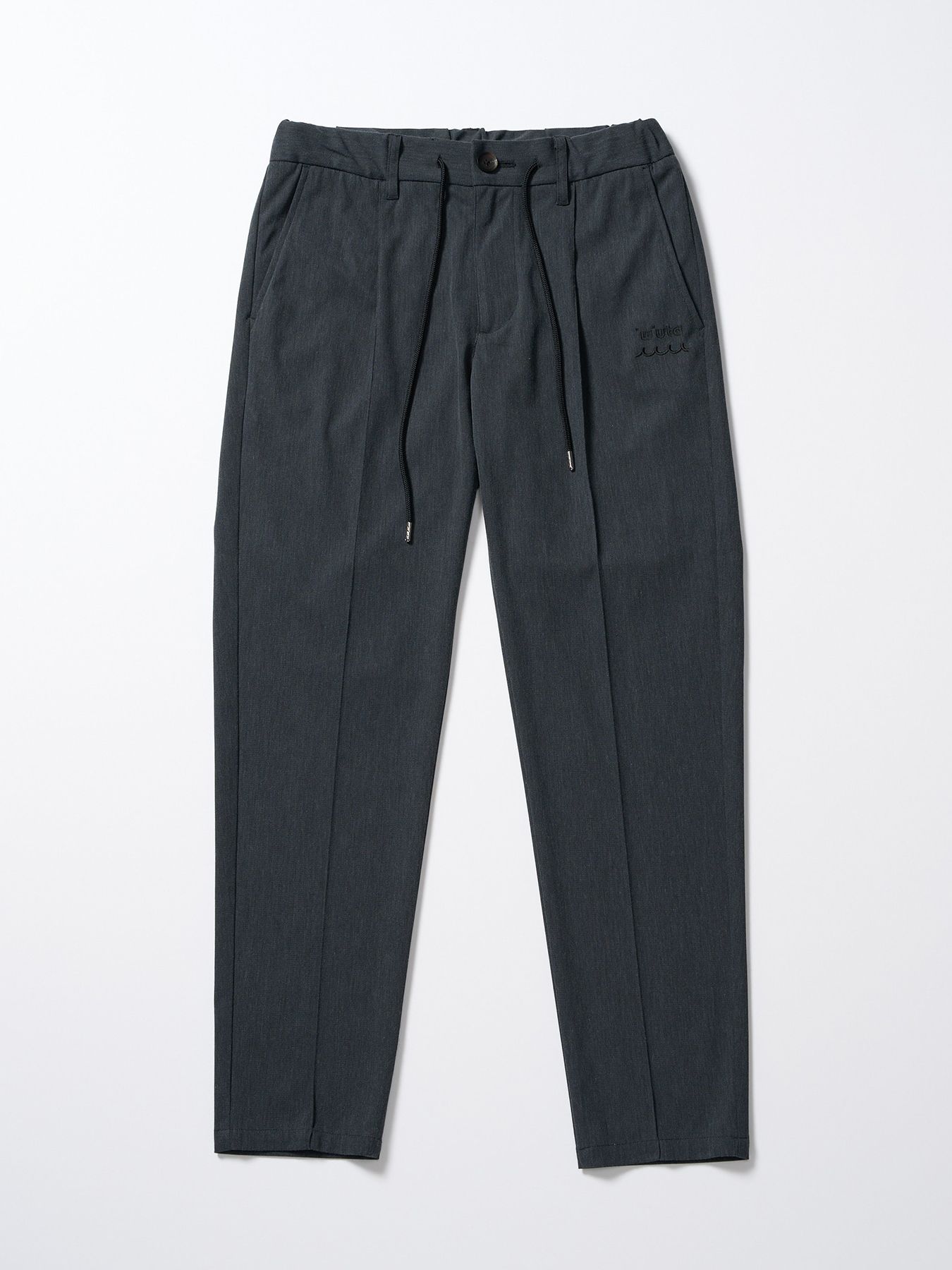 【予約品 1月25日(日) 締切】muta × wjk collection：smart pin-tuck slacks  / スマートピンタック スラックス / ブラック