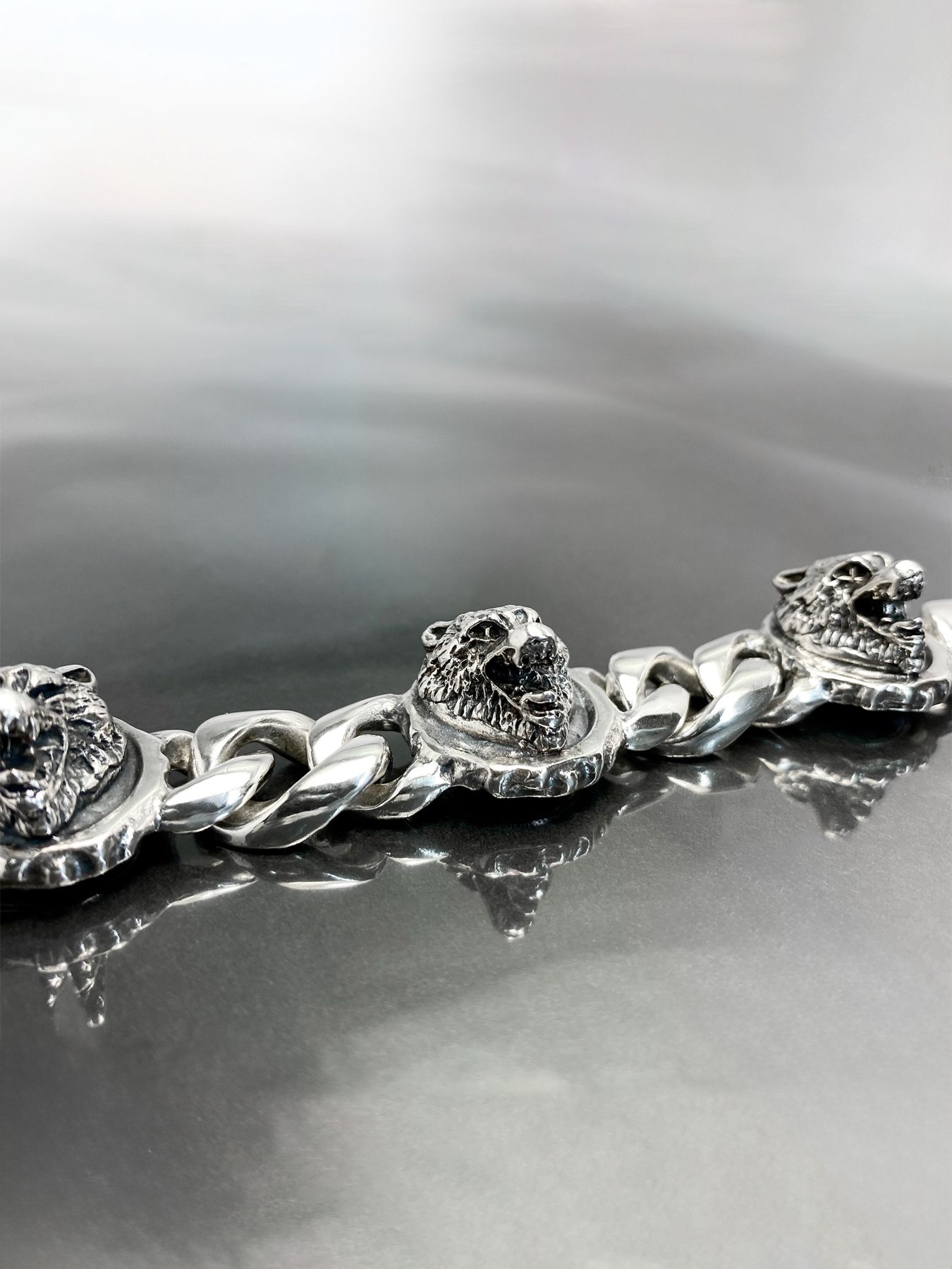 《受注生産》CHAIN BRACELET [WOLVES] / チェーンブレスレット・ウルヴス / 注文から3～6週間後入荷予定
