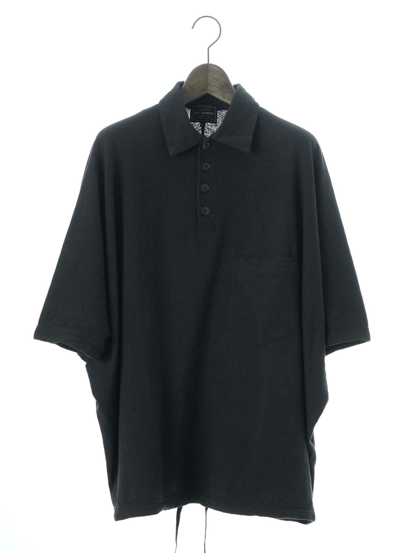【予約品 11月23日(日) 締切】WINGPOLO / コットンリネン ポロシャツ / CHARCOAL