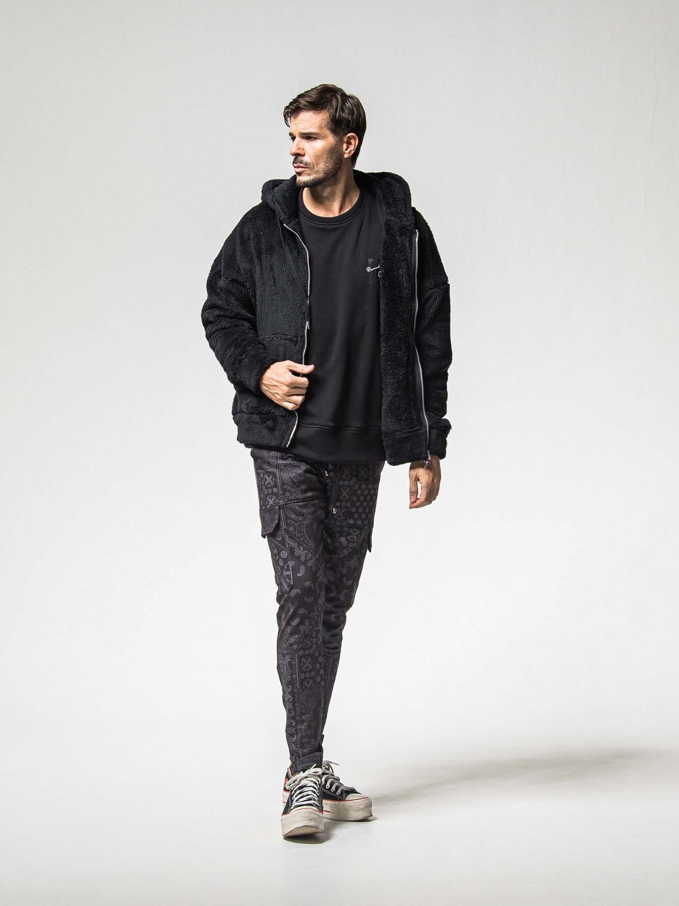 【予約品 】Darrell HEAT CARGO PT / ダレル ヒートカーゴパンツ / ペイズリーブラック