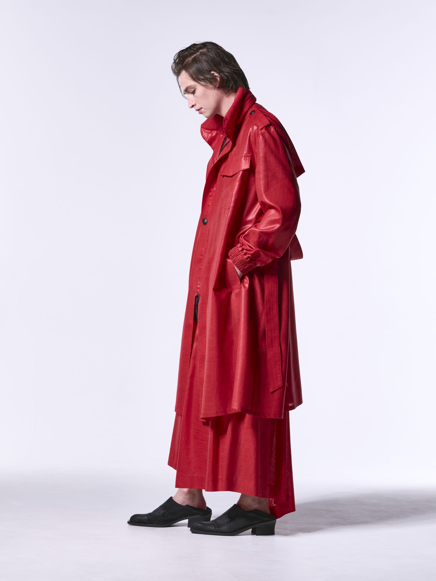 《予約品》Siler Slab M65DrapeCoat / ドレープコート / レッド