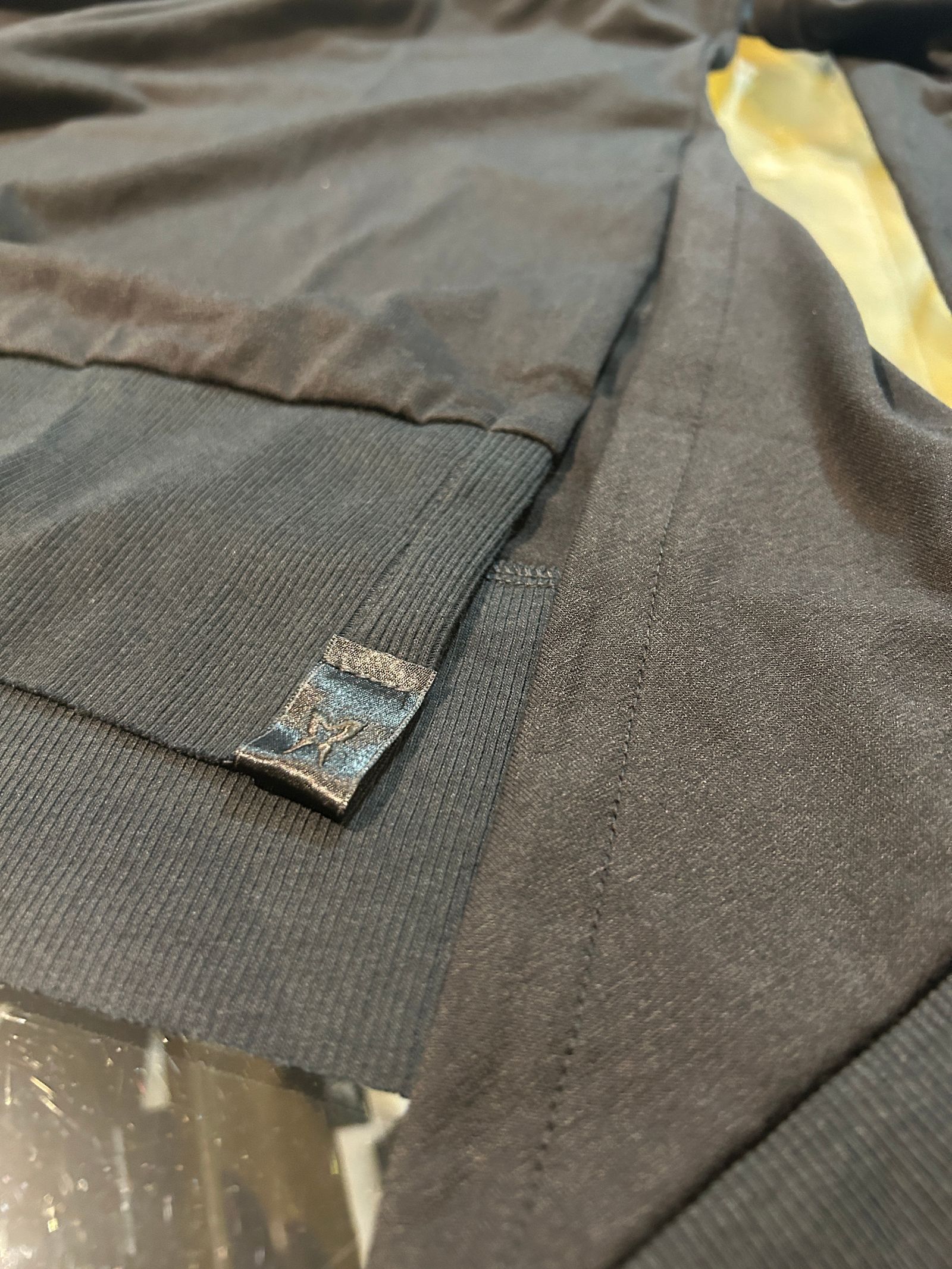 Boat Neck Flare T-Shirt / ボートネック フレアTシャツ / ブラック