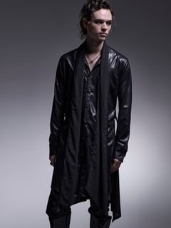 【予約品 7月13日(日) 締切】Stoal Flare Shirt / ストールフレアシャツ / ブラック
