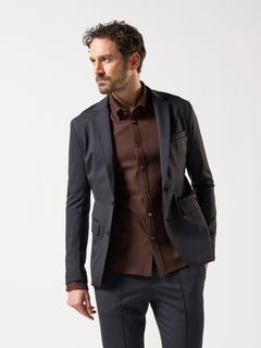 【予約品】 smart jacket(full lining) / テーラードジャケット / ブラック