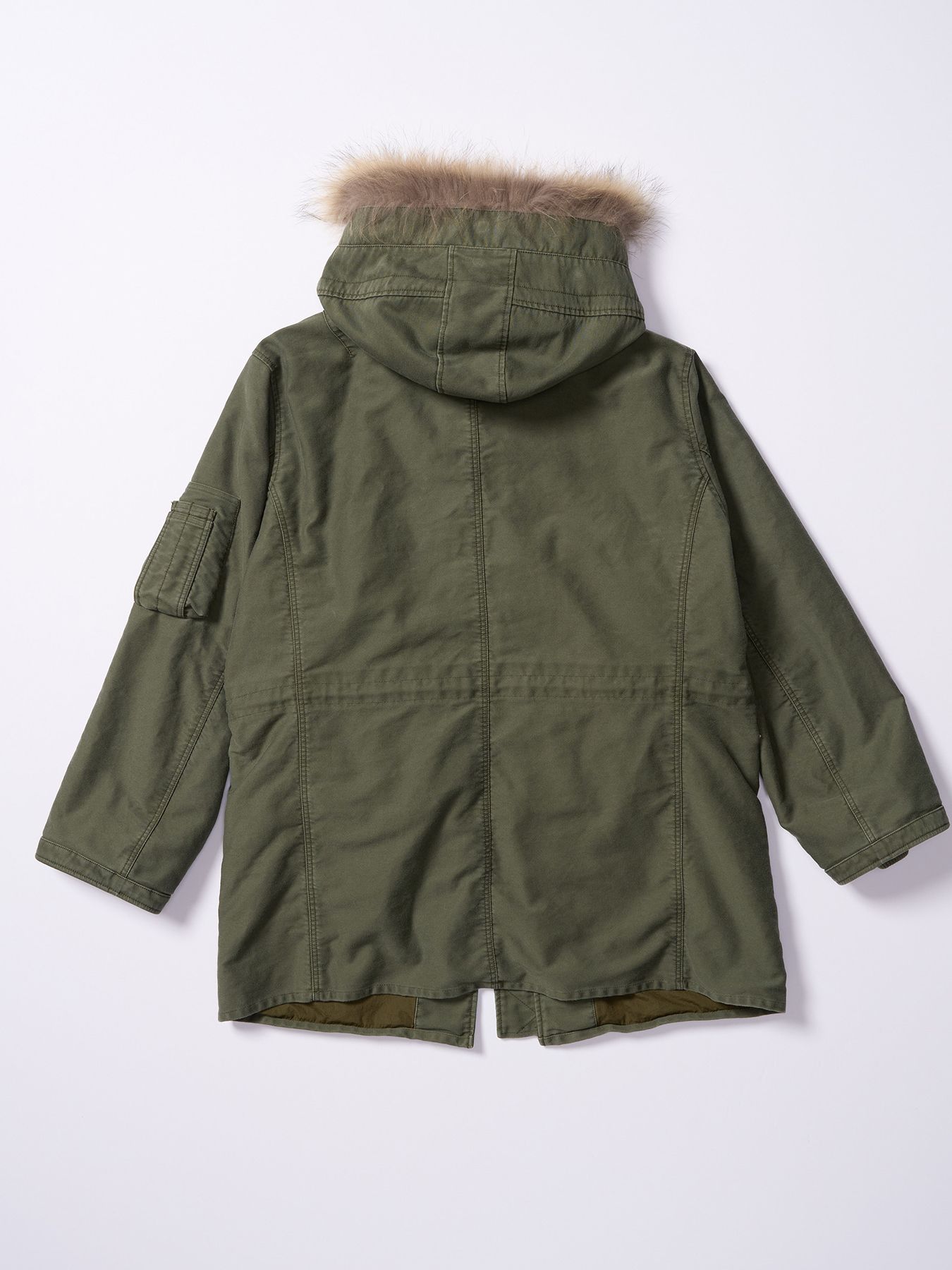 【予約品 4月19日(日) 18時締切】heavy moleskin N-3B/ ヘビーモールスキン N3B / オリーブカーキ