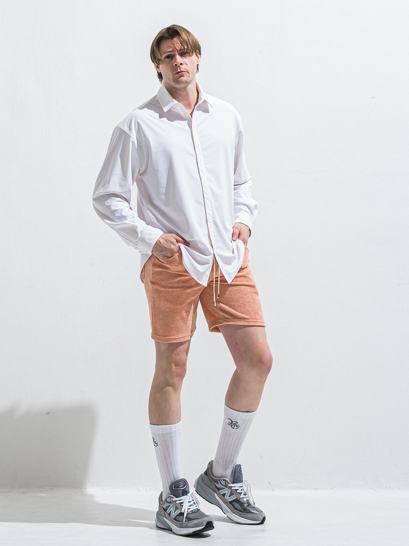 【予約品 2月15日(日) 18:00 締切】VINTAGE PILE SHORTS / パイルショートパンツ / ピンク