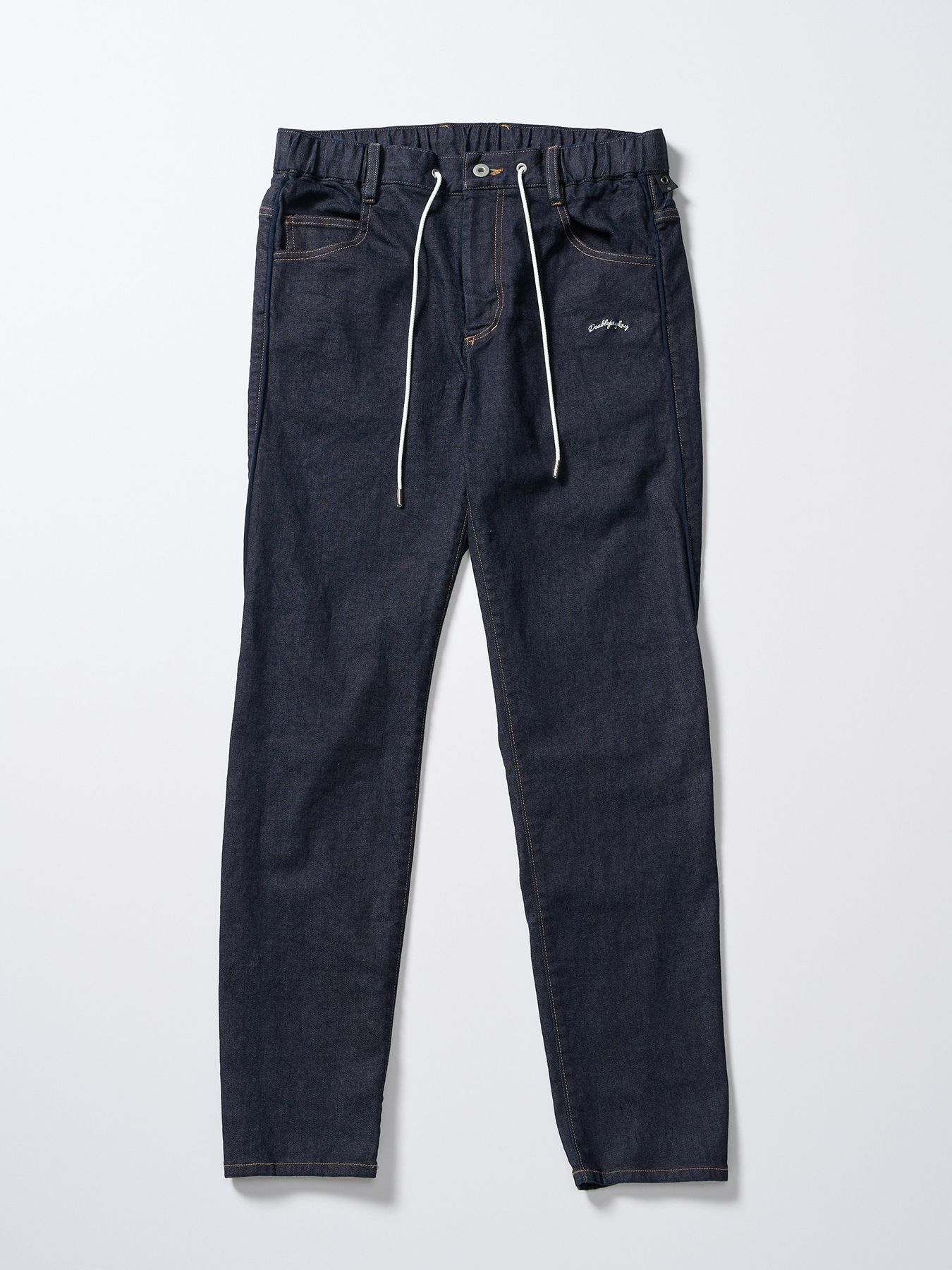 【予約品 1月25日(日) 締切】thin denim easy / シンデニム イージーパンツ / インディゴ