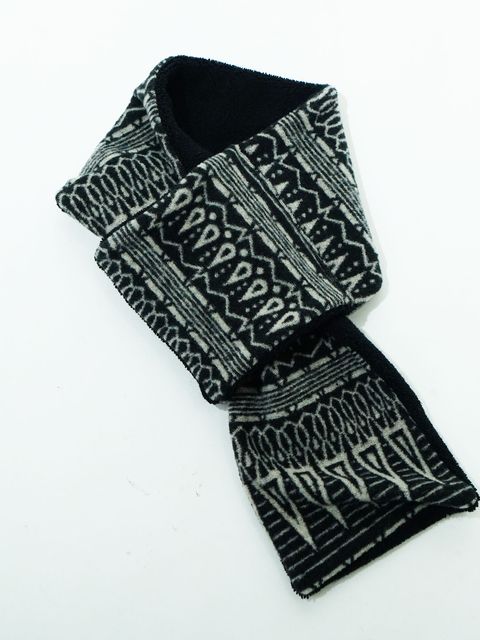 【予約品 】DUALWOOL / ネックウォーマー / ブラック