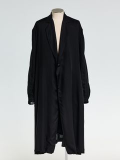 【予約品 10月26日(日) 締切】Over Size Coat / オーバーサイズコート / ブラック