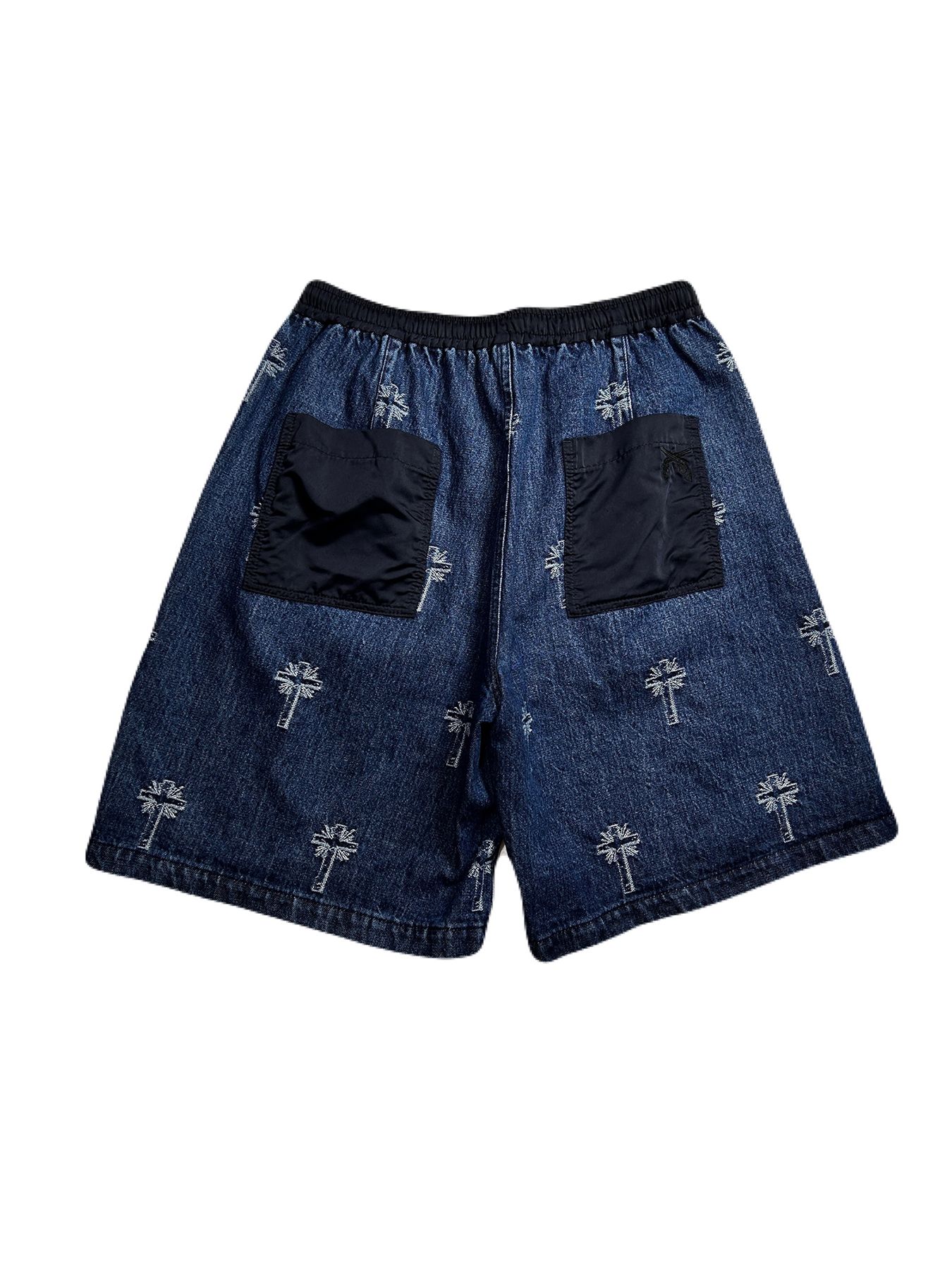 【予約品 8月10日(日) 締切 】CROSS JQ DENIM PT / クロスジャガード デニムパンツ / ブルー