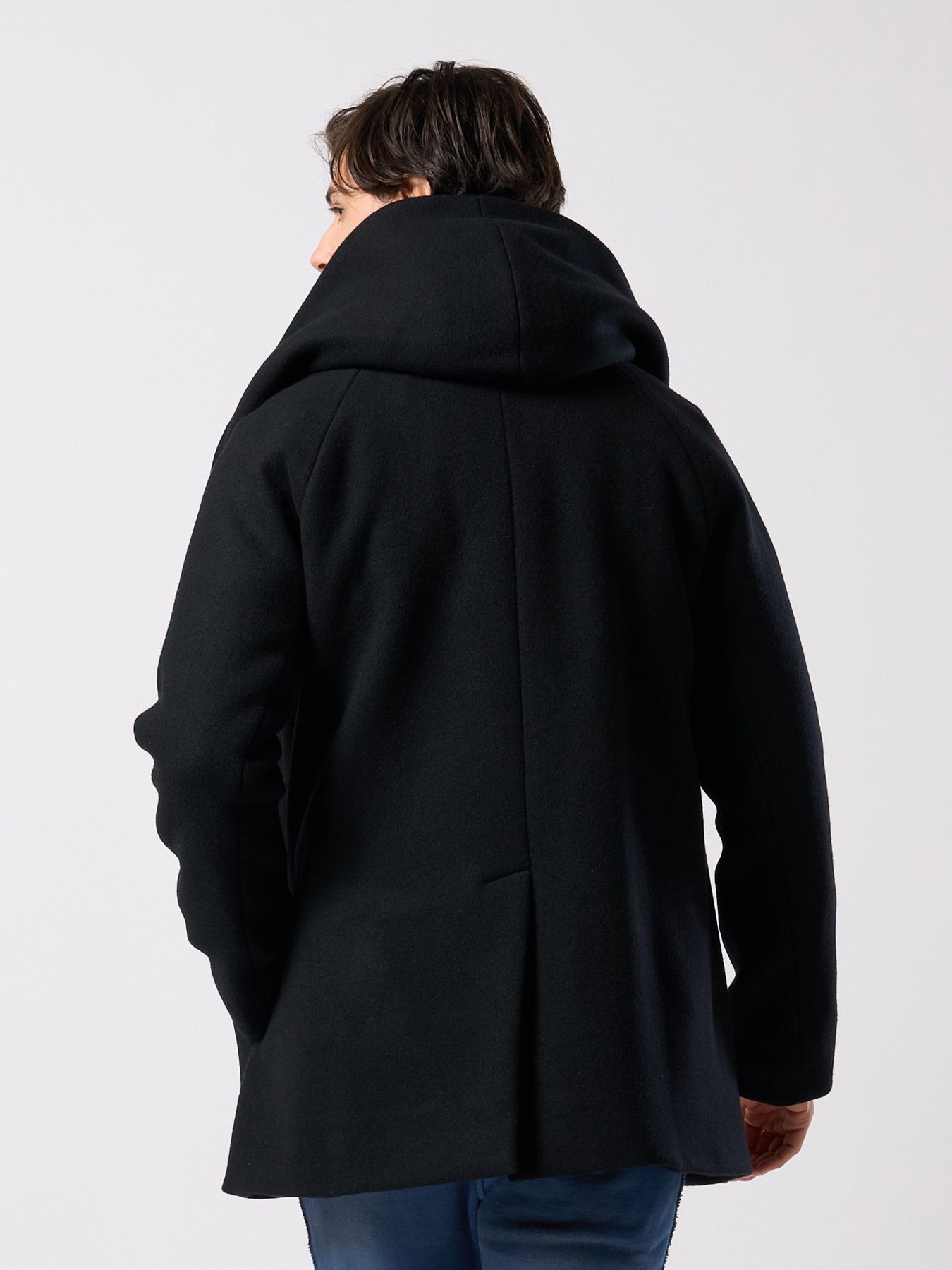 【予約品 4月19日(日) 18時締切】zip witch coat / ジップ ウィッチコート / ブラック