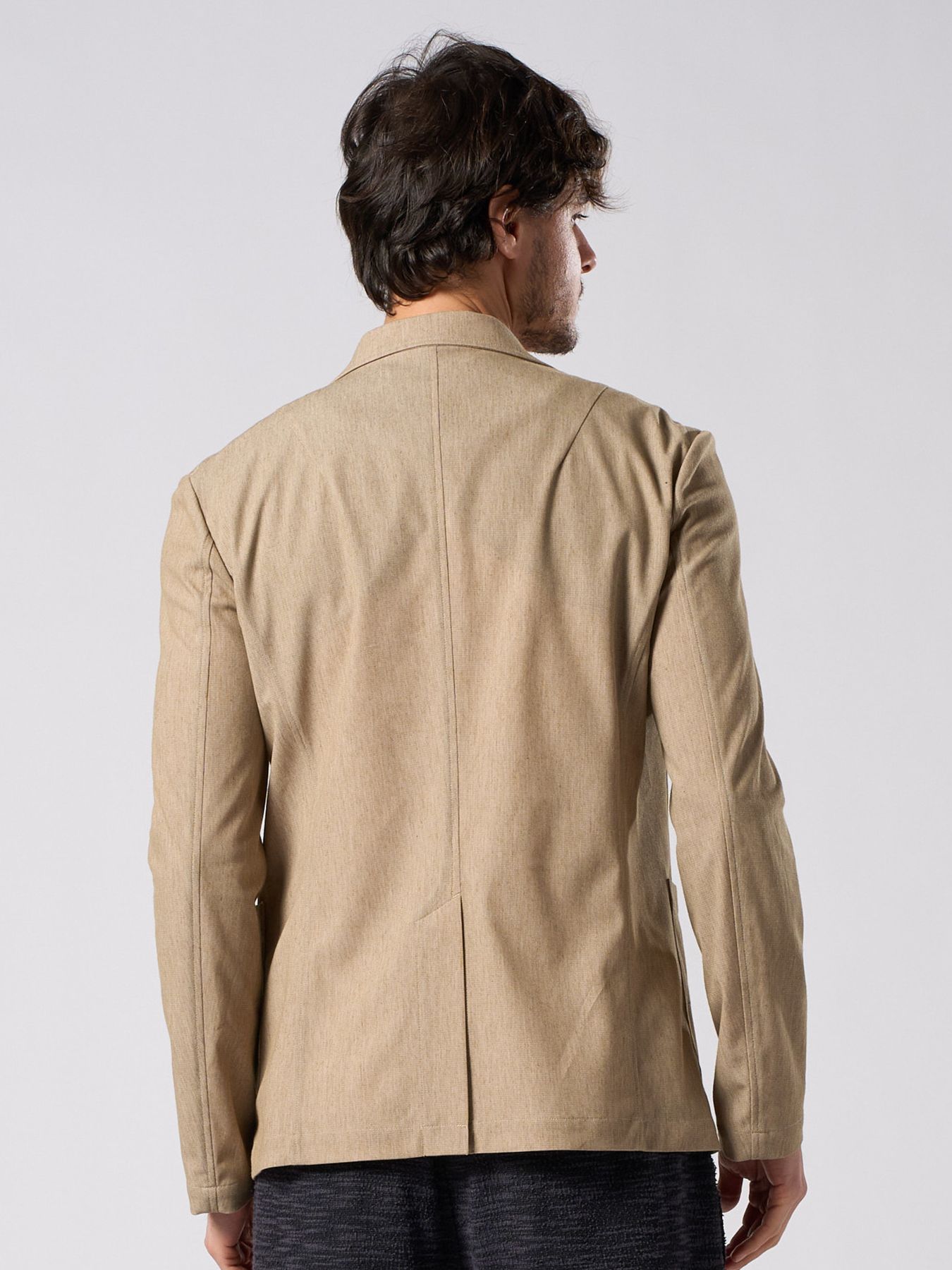 【予約品 1月25日(日) 締切】muta × wjk collection：smart jacket / スマートジャケット / キャメル