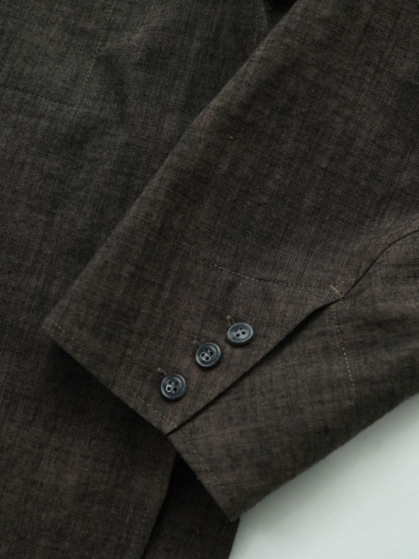 【予約品 10月26日(日) 締切】GERMANSHIRT / コットンシャツ / BROWN