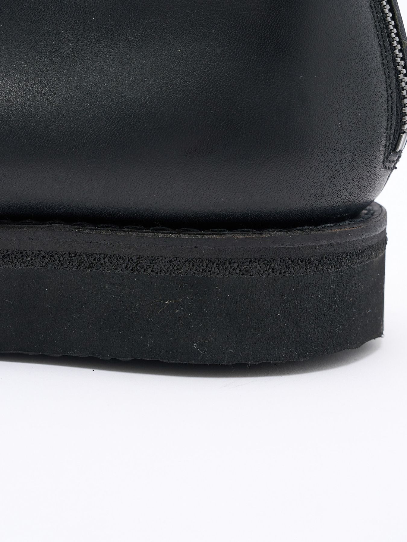 【予約品 4月19日(日) 18時締切】modern lineman boots / カウレザー モダン ラインマンブーツ / ブラック