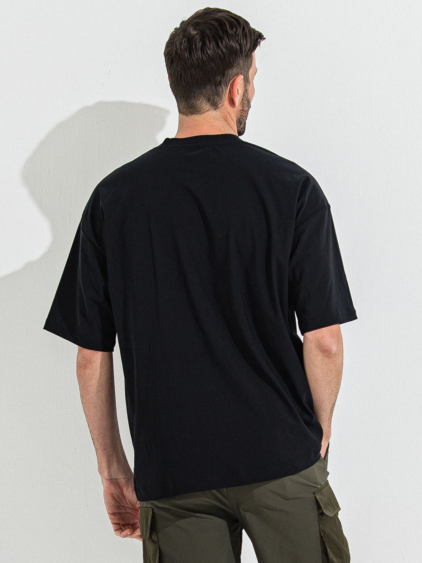 【予約品 】OX JERSEY OVER TEE / オックスジャージオーバーサイズTシャツ / ブラック