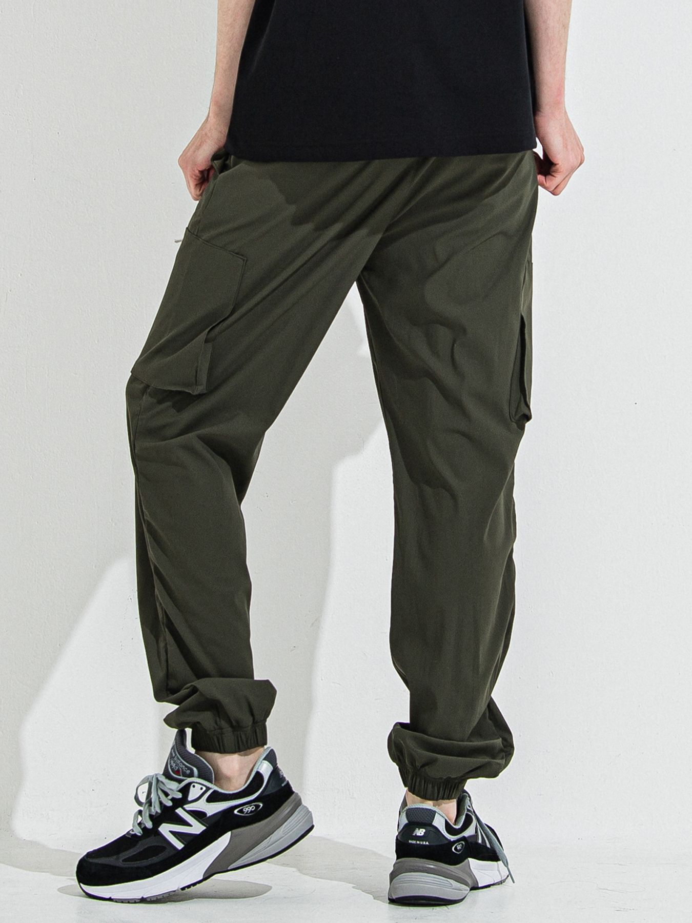 【予約品 】DAVID NYLON CARGO PANTS / デヴィッドナイロンカーゴパンツ / カーキ