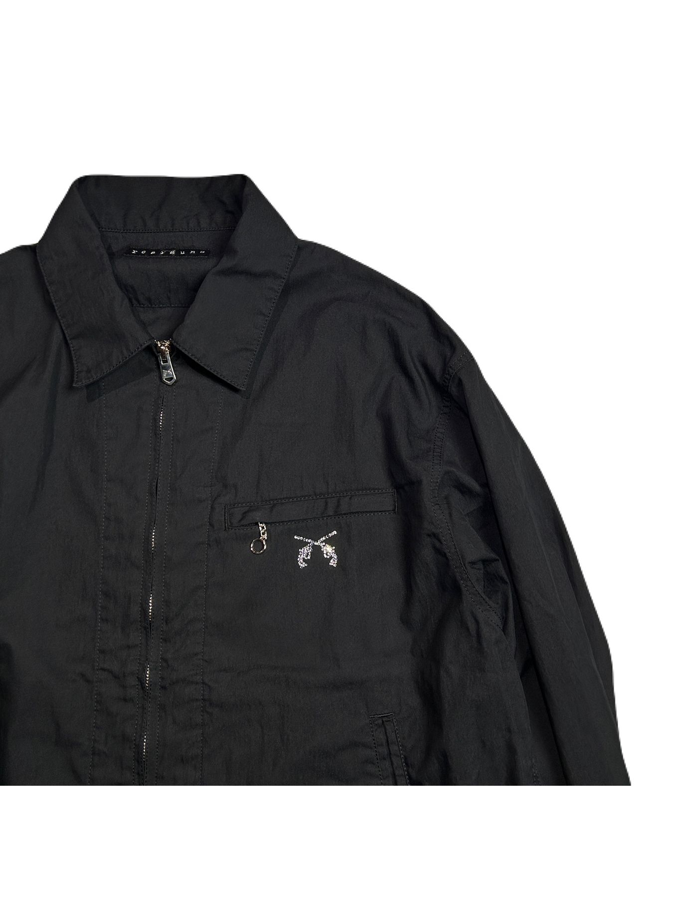 【予約品 8月10日(日) 締切 】C/N GABADINE JKT A / コットン/ナイロン ギャバジンジャケット / クリスタル ブラック