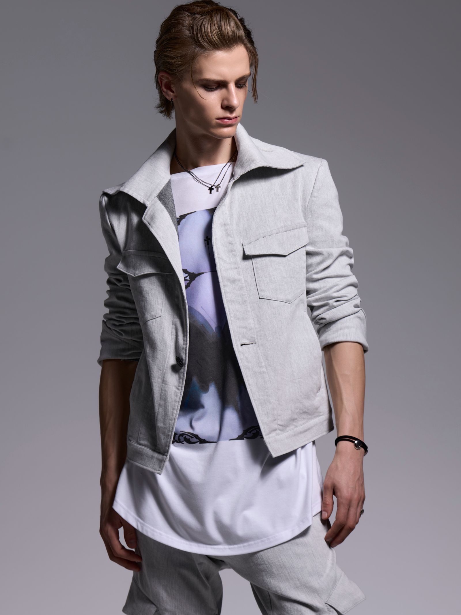 【予約品 1月4日(日) 締切】Napoleon Blouson / ナポレオンブルゾン / グレー