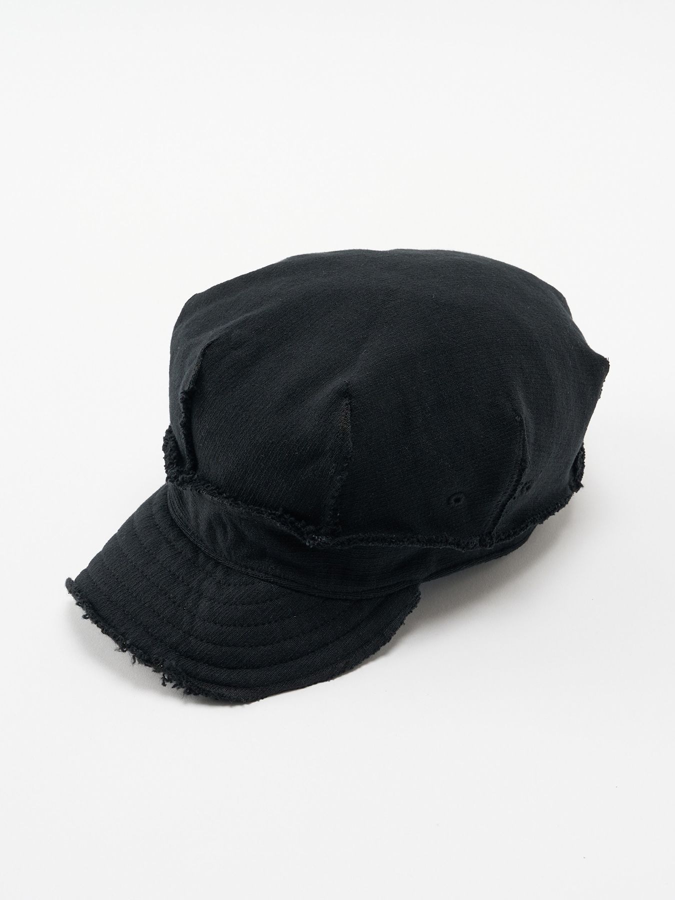 【予約品 9月23日(火) 締切】jersey engineer cap / ジャージー エンジニアキャップ / ディープブラック