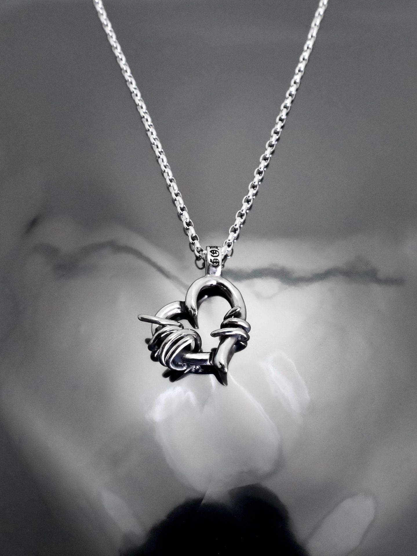 《受注生産》 THORNY HEART #1 NECKLACE / ソーニーハート#1ネックレス / 注文から2～3週間後入荷予定