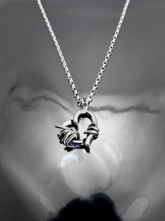 《受注生産》 THORNY HEART #1 NECKLACE / ソーニーハート#1ネックレス / 注文から2～3週間後入荷予定