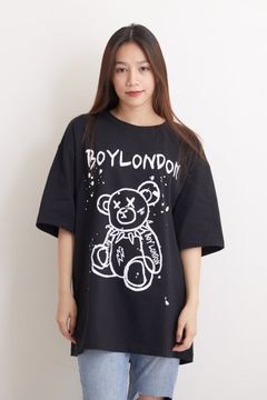 PUNK BEAR T-SHIRTS Tシャツ / BLACK 【BOY LONDON】