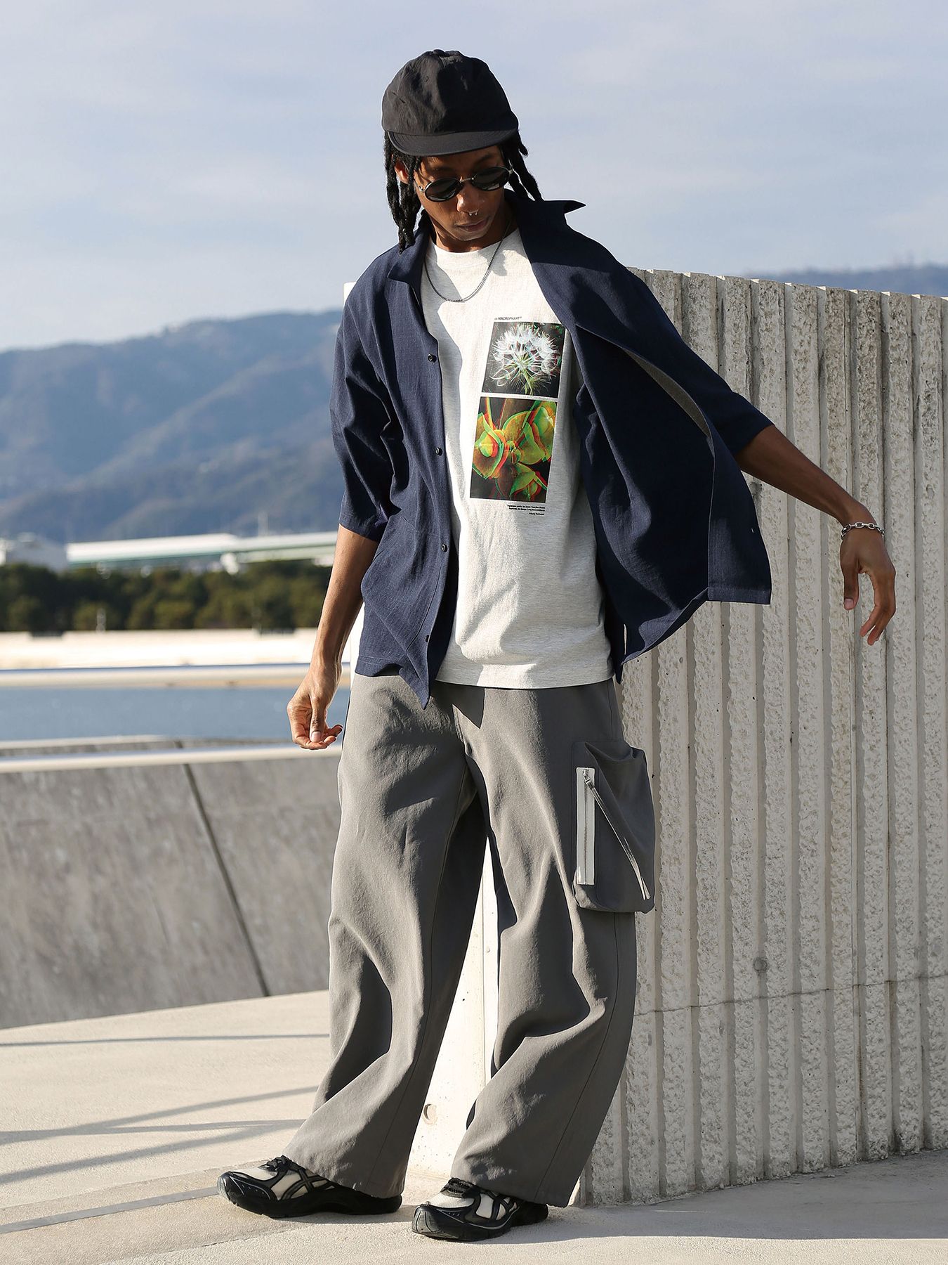 FUNCTION PANTS / グレー【QUOLT】