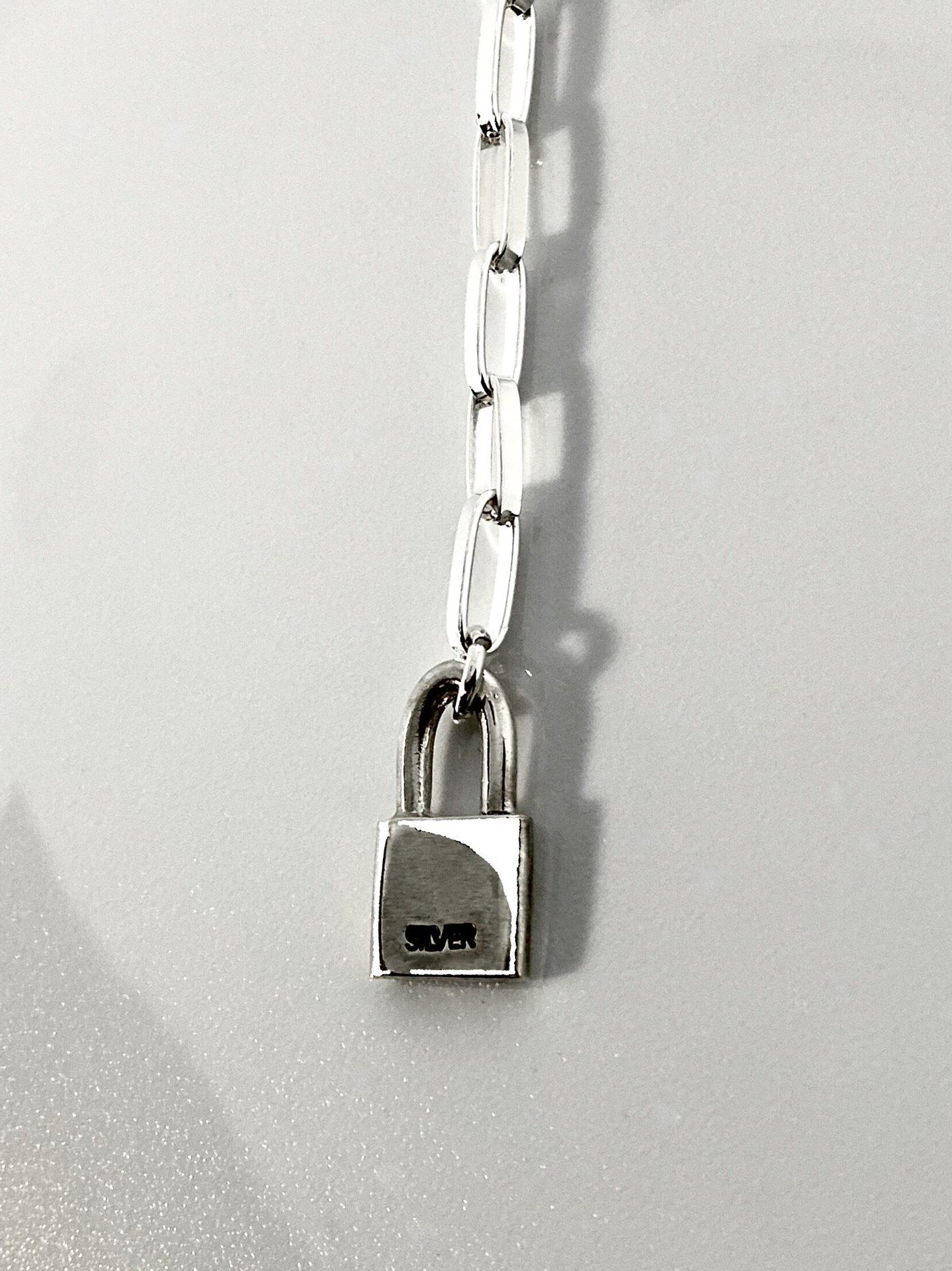 《受注生産》 CHAIN NECKLACE Y [PADLOCK] 【注文から2～3週間後入荷予定】