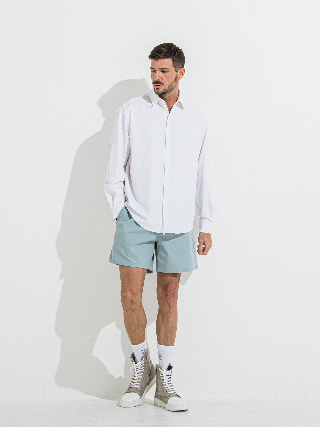 【予約品 】RASH JACK SHIRTS / ラッシュガード ジャックシャツ / ホワイト