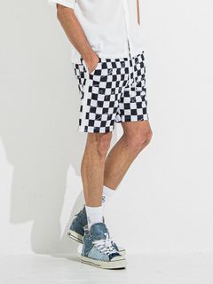 RASH SHORTS / ラッシュガード ショーツ / チェッカーフラッグ
