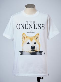 【予約品 4月26日(日) 締切】《犬猫保護活動チャリティー企画》Organic T-Shirt / オーガニックコットン Tシャツ / ホワイト