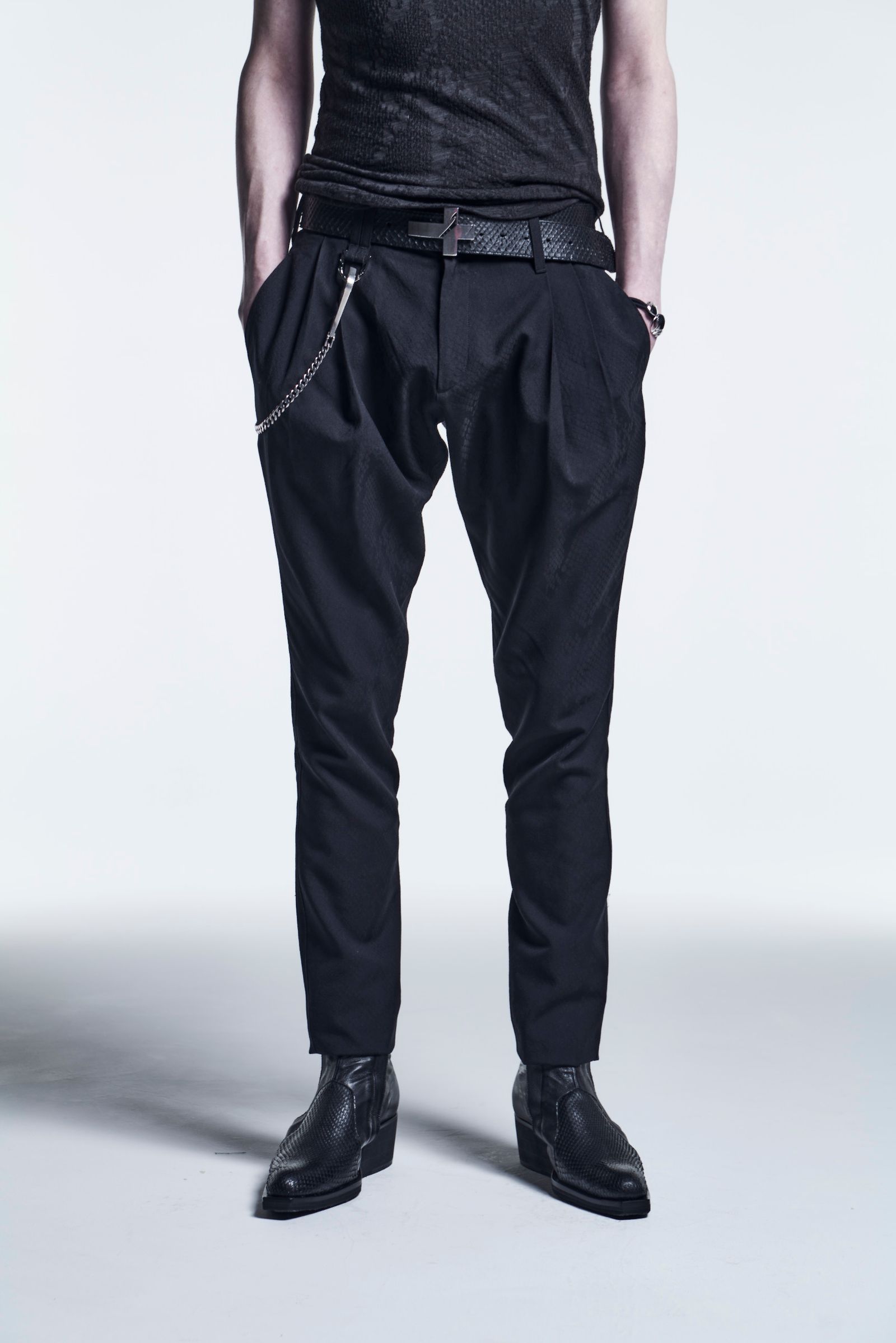 《予約品》 JodphersSlacks PythonJQD / Black 【kiryuyrik】 8月入荷予定