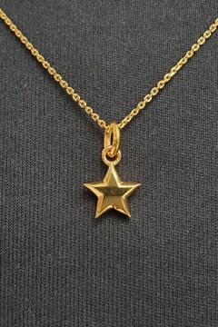STAR CHARM PENDANT / SV925.GD