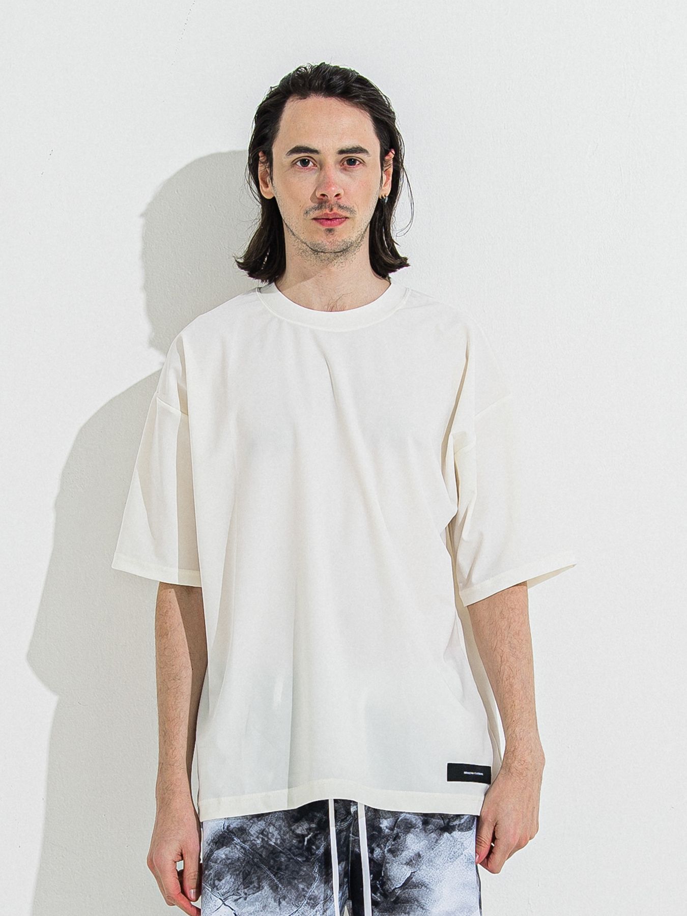 【予約品 】OX JERSEY OVER TEE / オックスジャージオーバーサイズTシャツ / ホワイト
