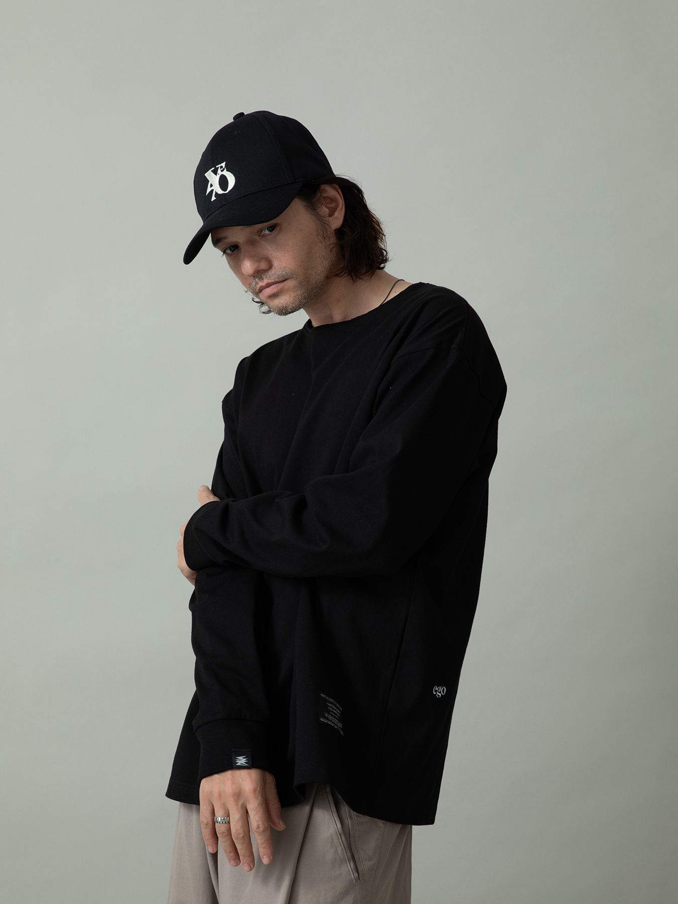 【予約品 2月1日(日) 締切】HEAVYOUNCE TEE / ヘビーオンス カットソー  / ブラック