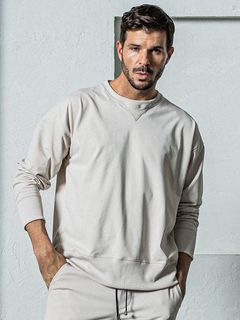 《予約11月17日19時締め》 EX sweat drop trainer / トレーナー / ベージュ