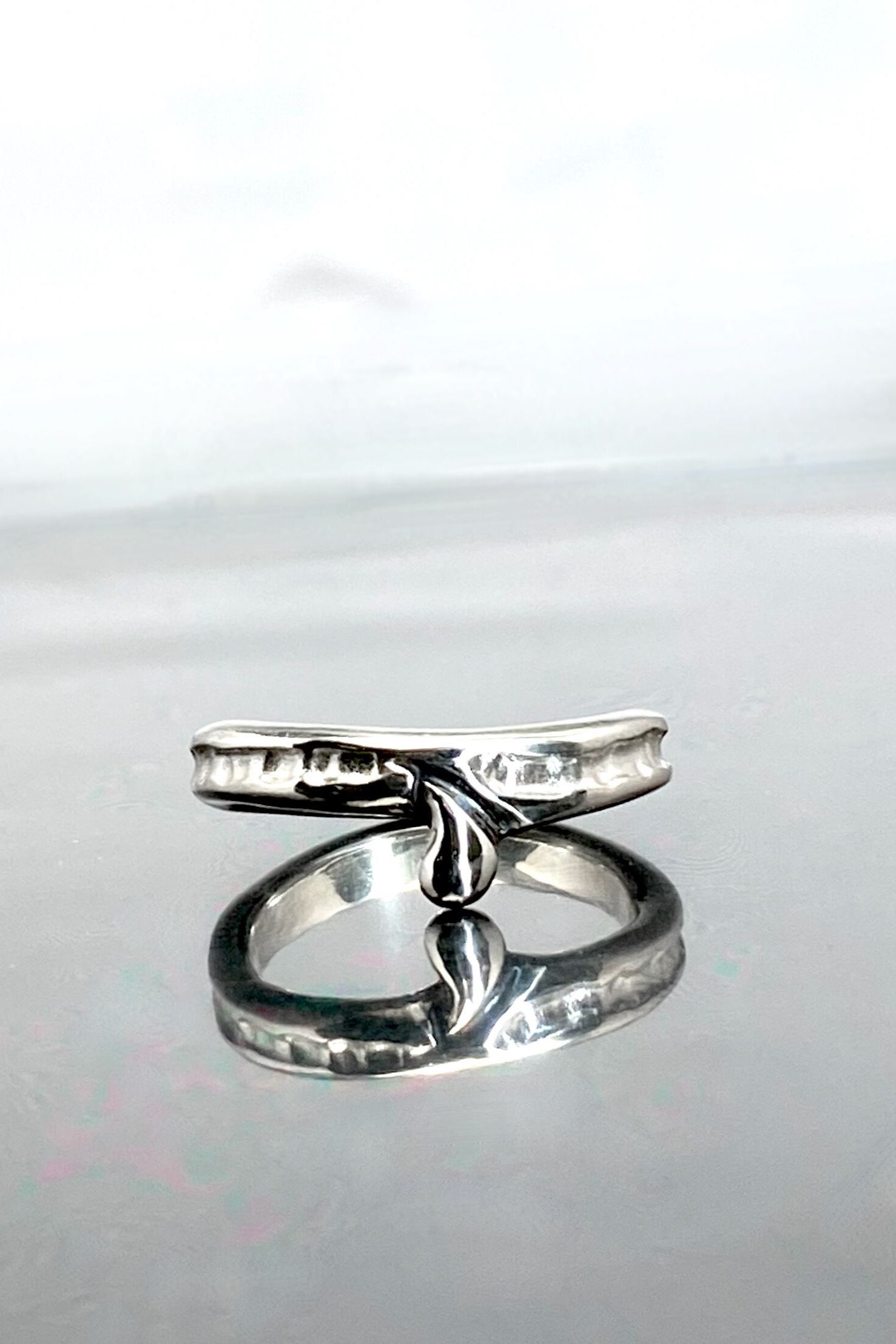 《受注生産》 TEARDROP RING リング 【GOD SIZE】 注文から2～3週間後入荷予定