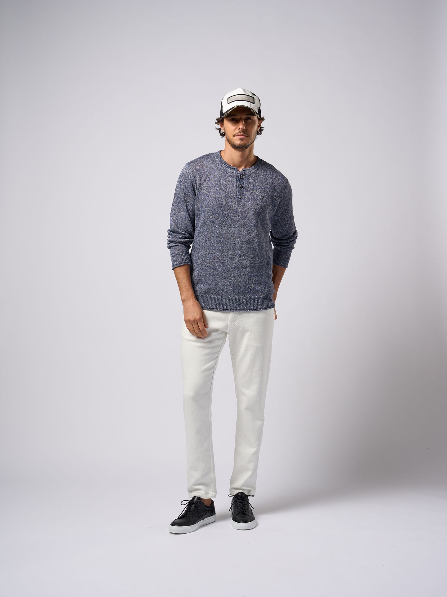 【予約品9月19日 10時締め】 denim jersey 5PK pants  / デニムジャージ / ホワイト