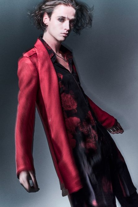 《予約品》 UnconPeackedJacket / レッド 【kiryuyrik】 2023年5月以降入荷予定