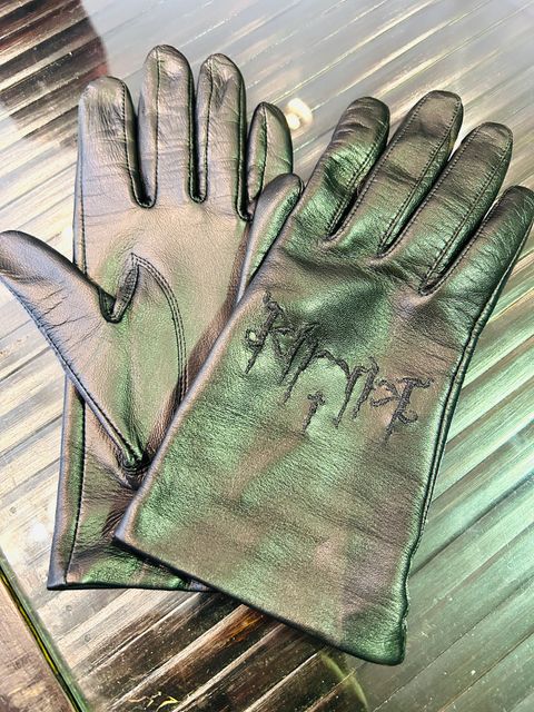 【予約品 】シープレザーSlim Glove / スリムグローブ / ブラック スマホ対応