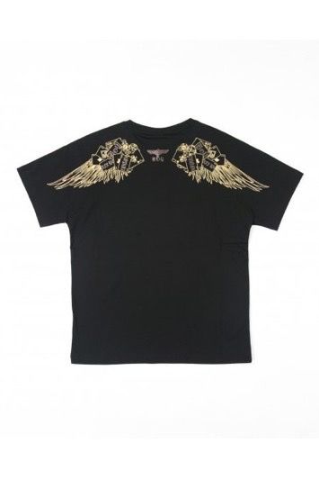 TRAMP WING T-SHIRTS #2 / Black 【BOY LONDON】