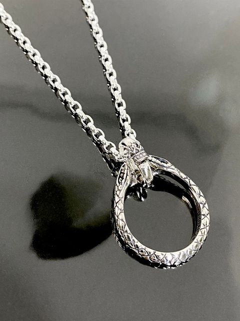 《受注生産》HORSESHOE:SNAKE NECKLACE / スネークホースシューネックレス / 注文から1～2週間後入荷予定