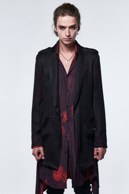 《予約品》 UnconPeackedJacket / ブラック 【kiryuyrik】 2023年5月以降入荷予定