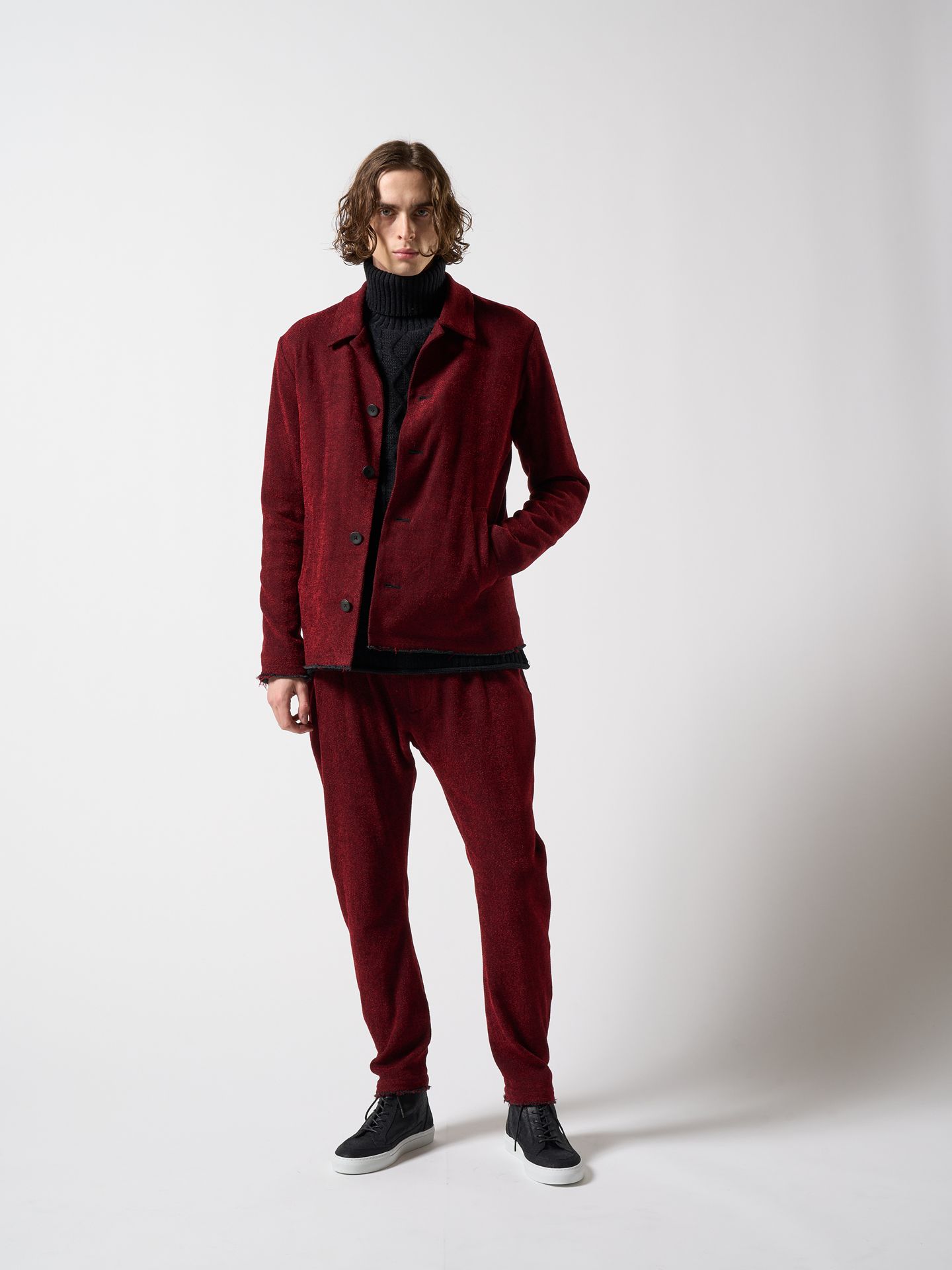 【予約品】 workers jacket / ブルゾン / レッド