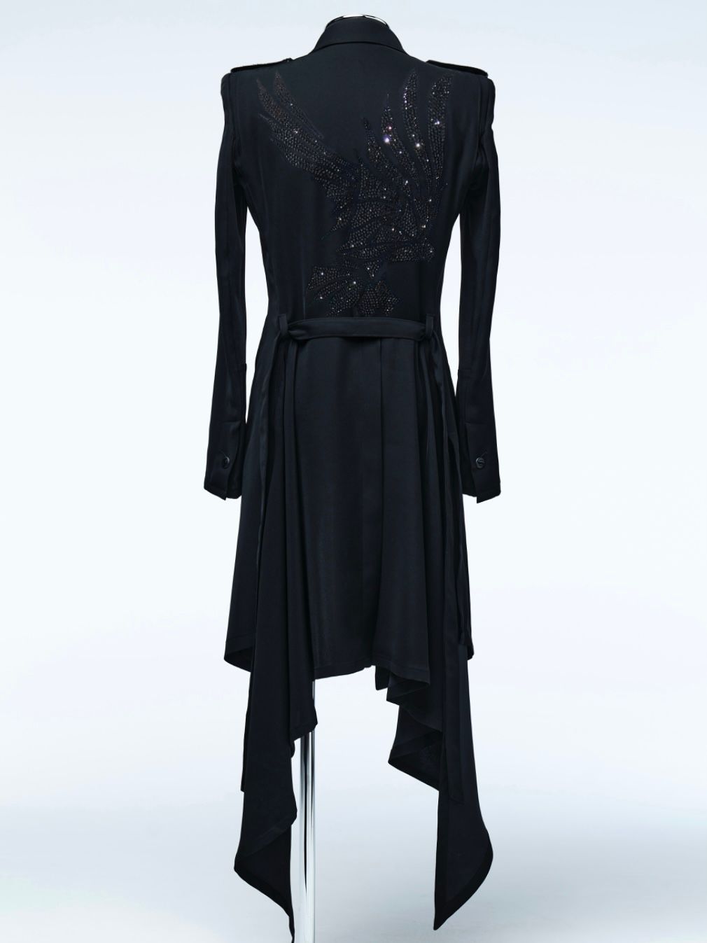 《予約品4月23日18時締め》 FishLapelPeackedJacket / ピークドジャケット  / ブラック スワロ【THE ONENESS】 8月中入荷予定