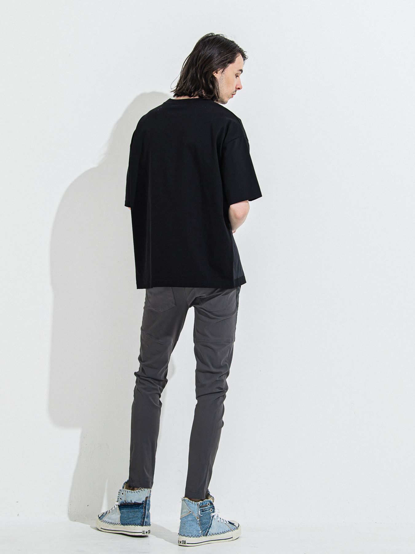 【予約品 】TYLER NYLON PANTS / タイラーナイロンパンツ / チャコール