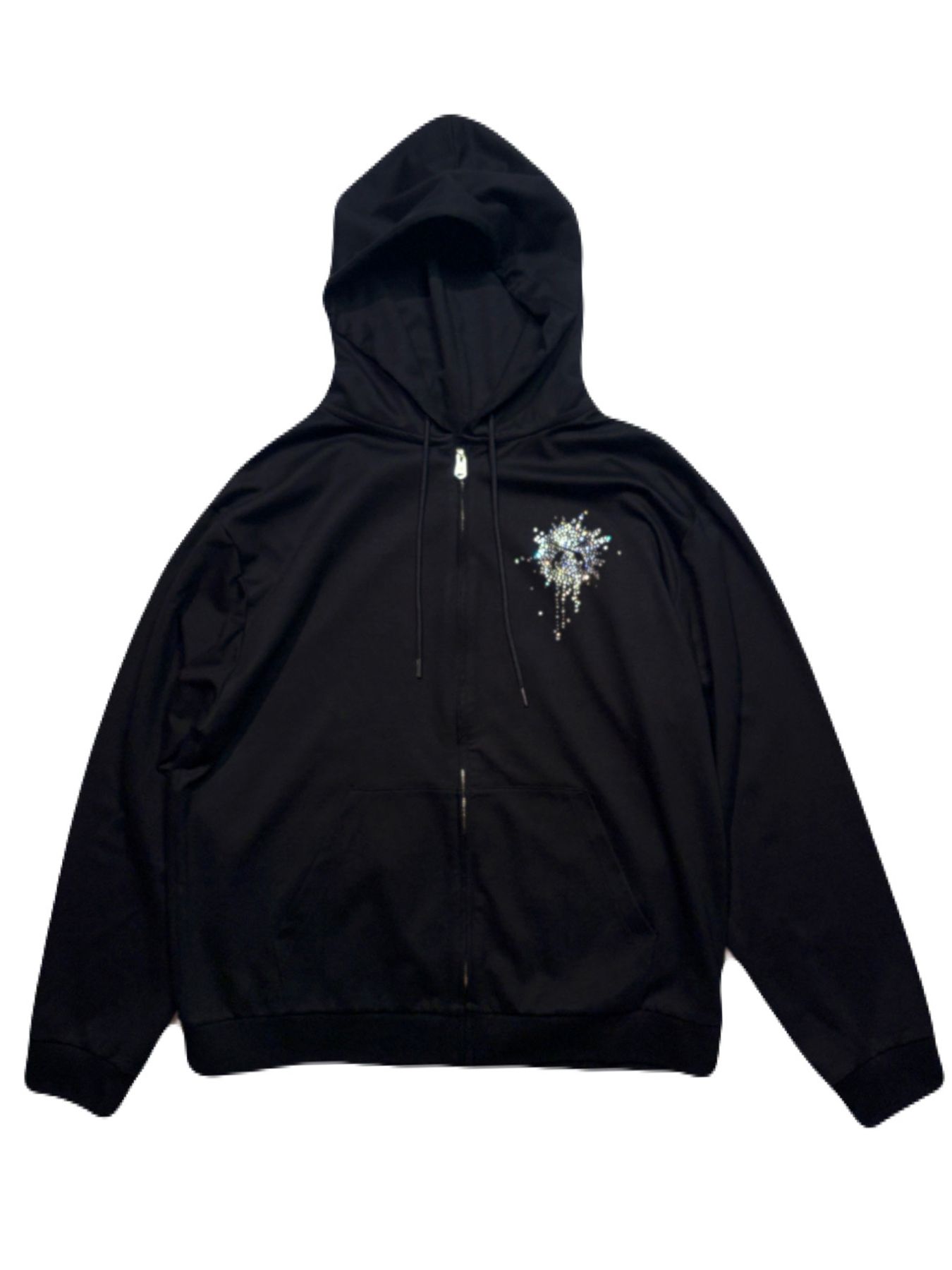 【予約品 8月23日(日) 締切】ST/JER ZIP/HOOD CRY / クリスタル / ブラック